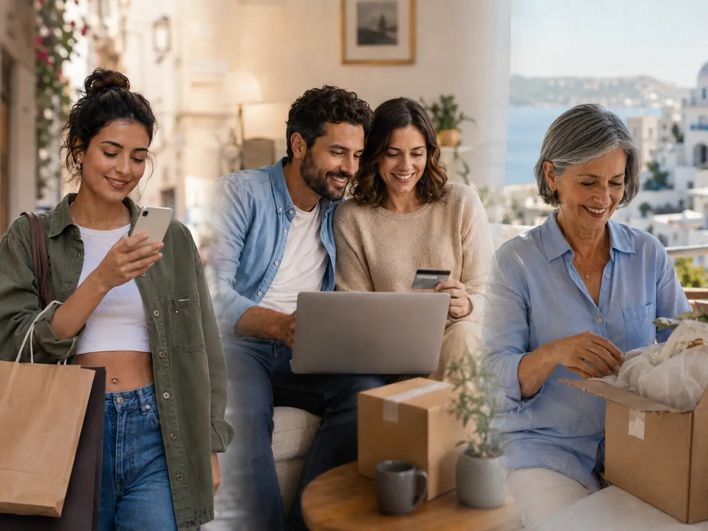 Online shopping in Greece: same click, different habits.  What they buy, how much they spend, and how they pay Gen Z, Millennials, and Gen X